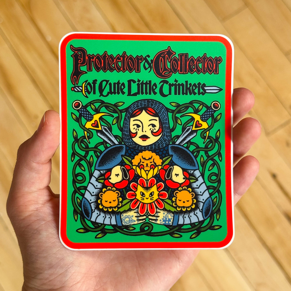 PROTECTOR OF TRINKETS STICKER