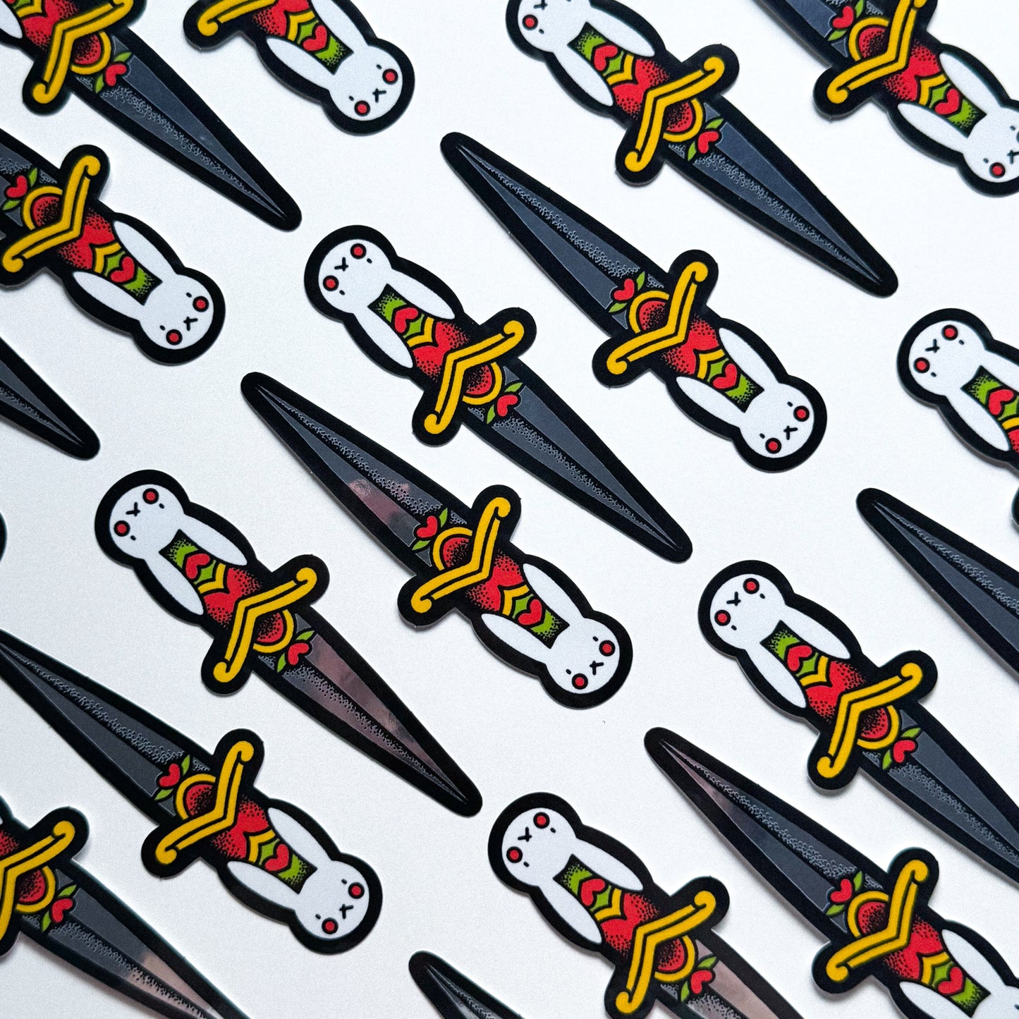 BUNNY DAGGER STICKER