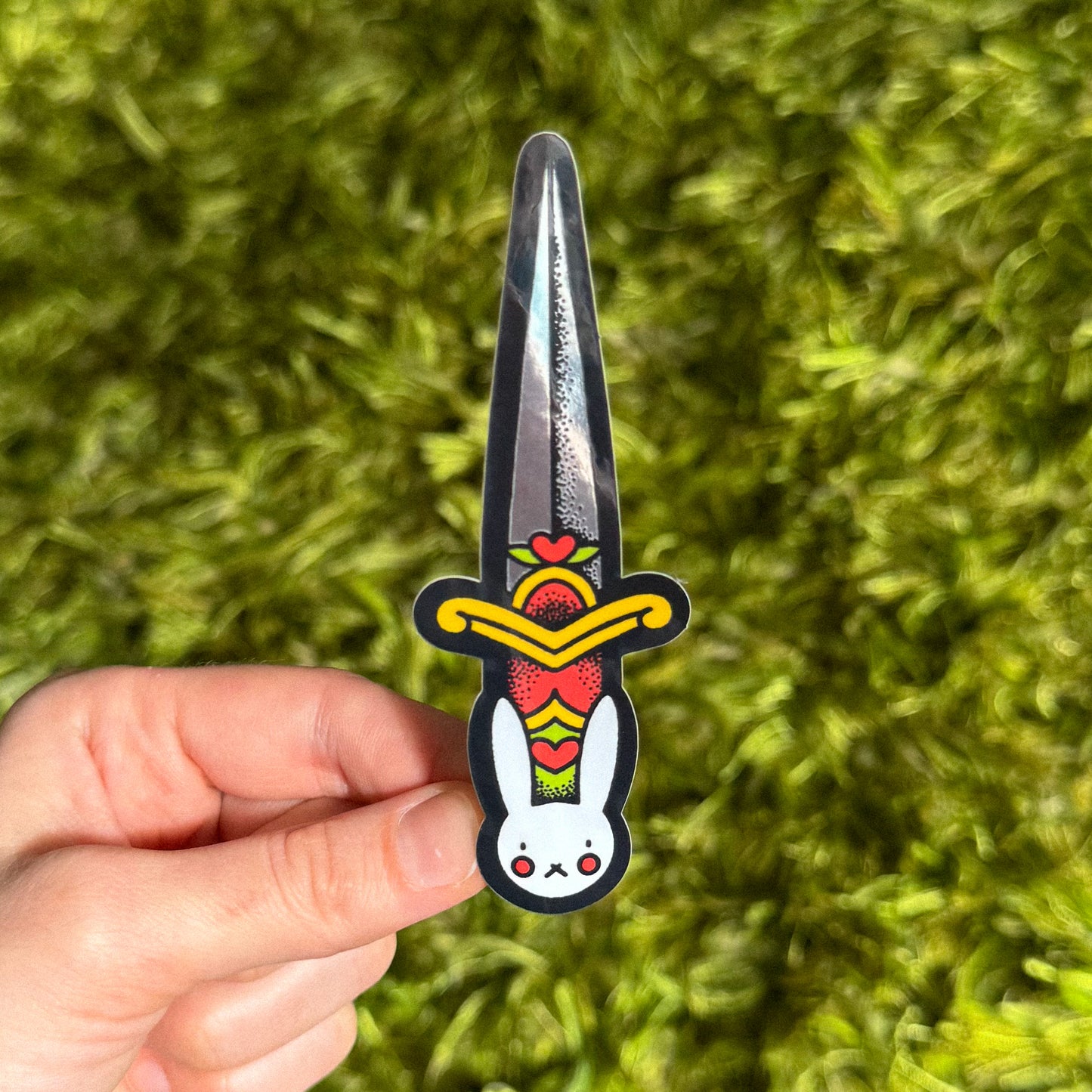 BUNNY DAGGER STICKER