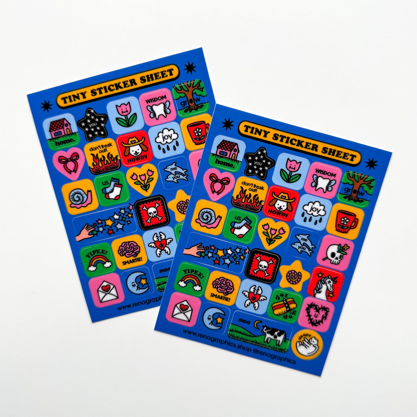 TINY STICKER SHEET
