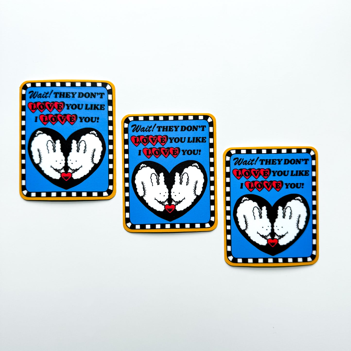 BUNNY LOVE STICKER