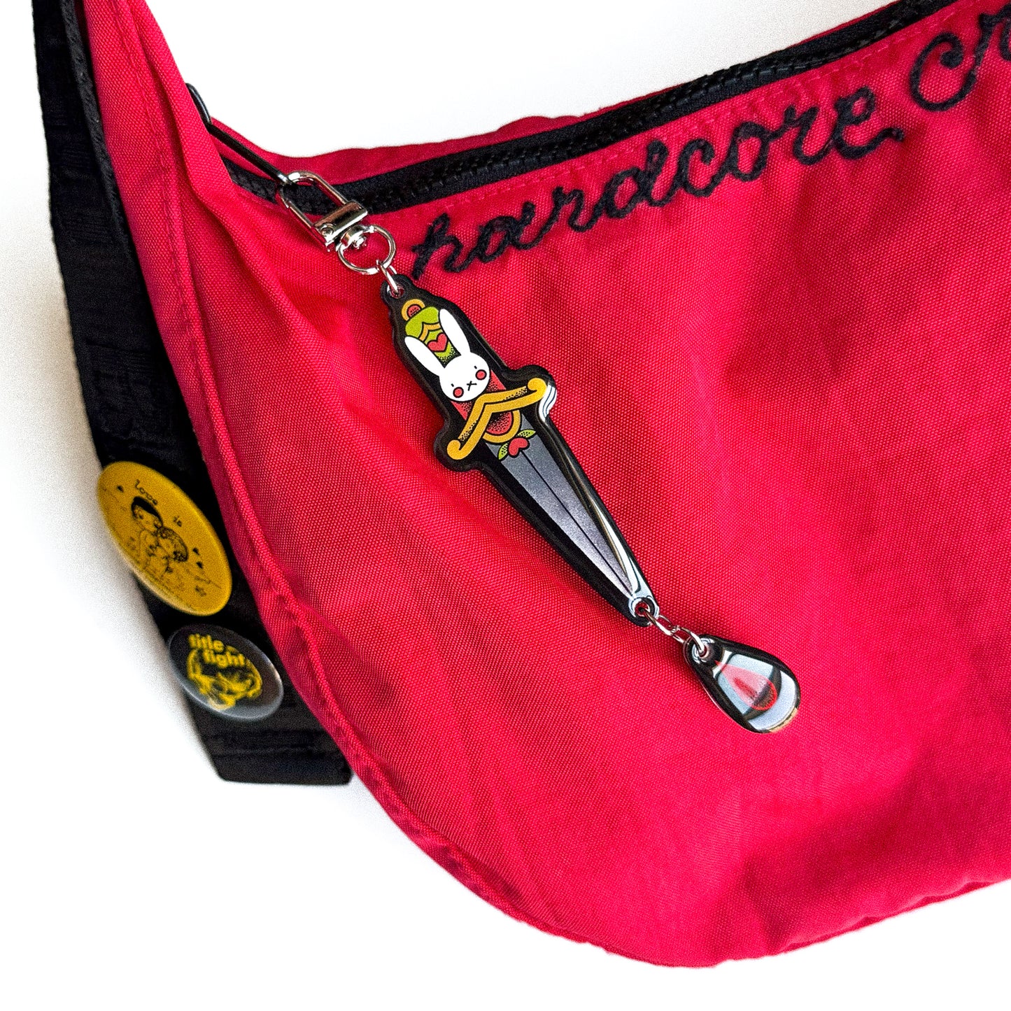 BUNNY DAGGER KEYCHAIN