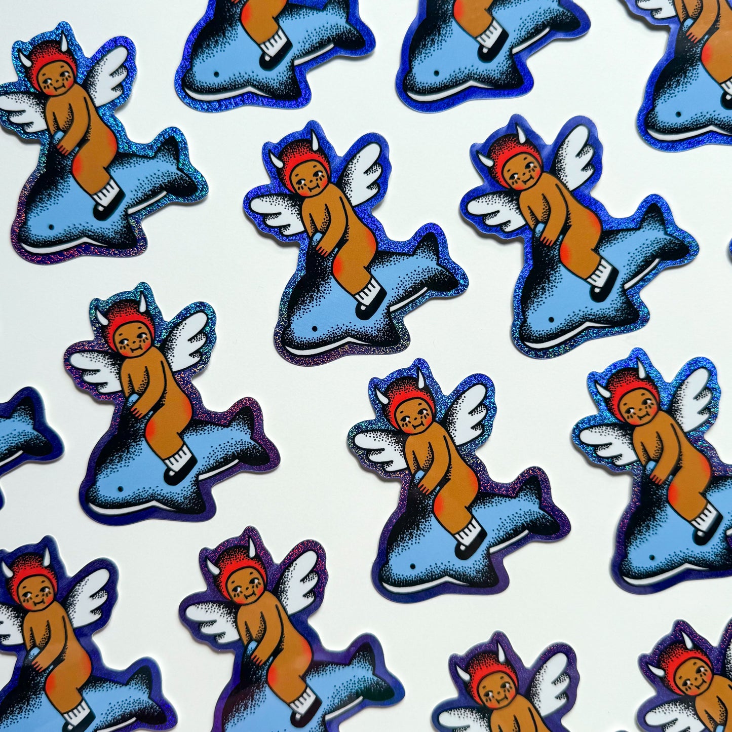 DOLPHIN RIDER STICKER