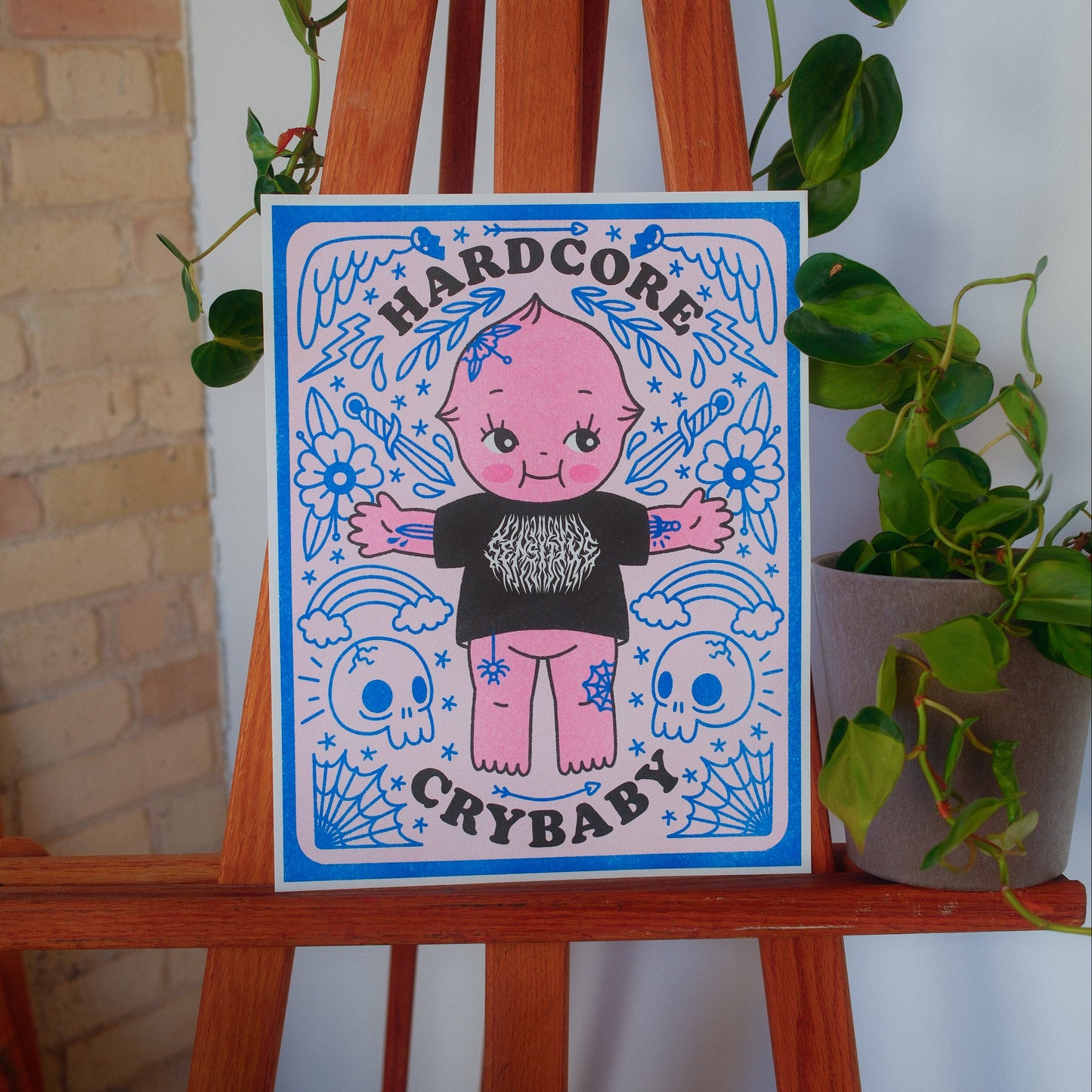 JUMBO HARDCORE CRYBABY PRINT