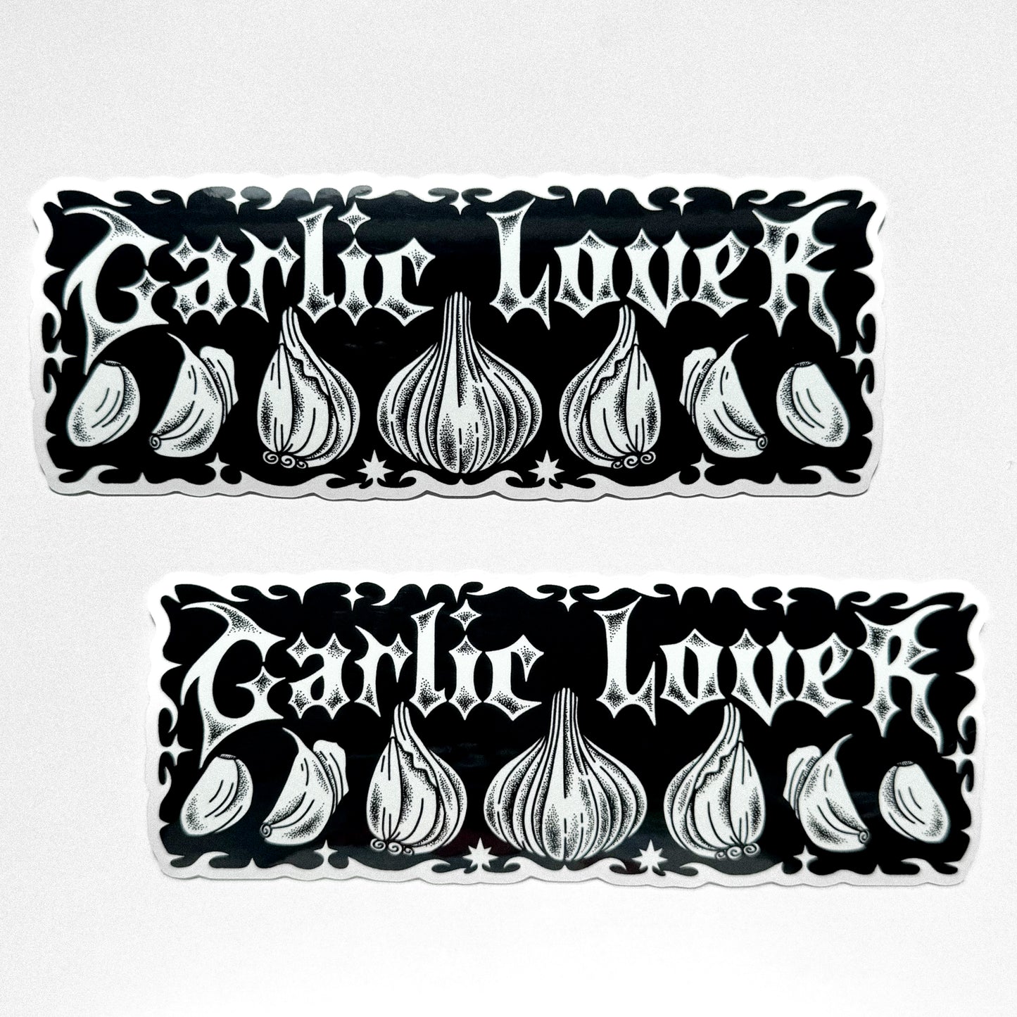 GARLIC LOVER BUMPER STICKER