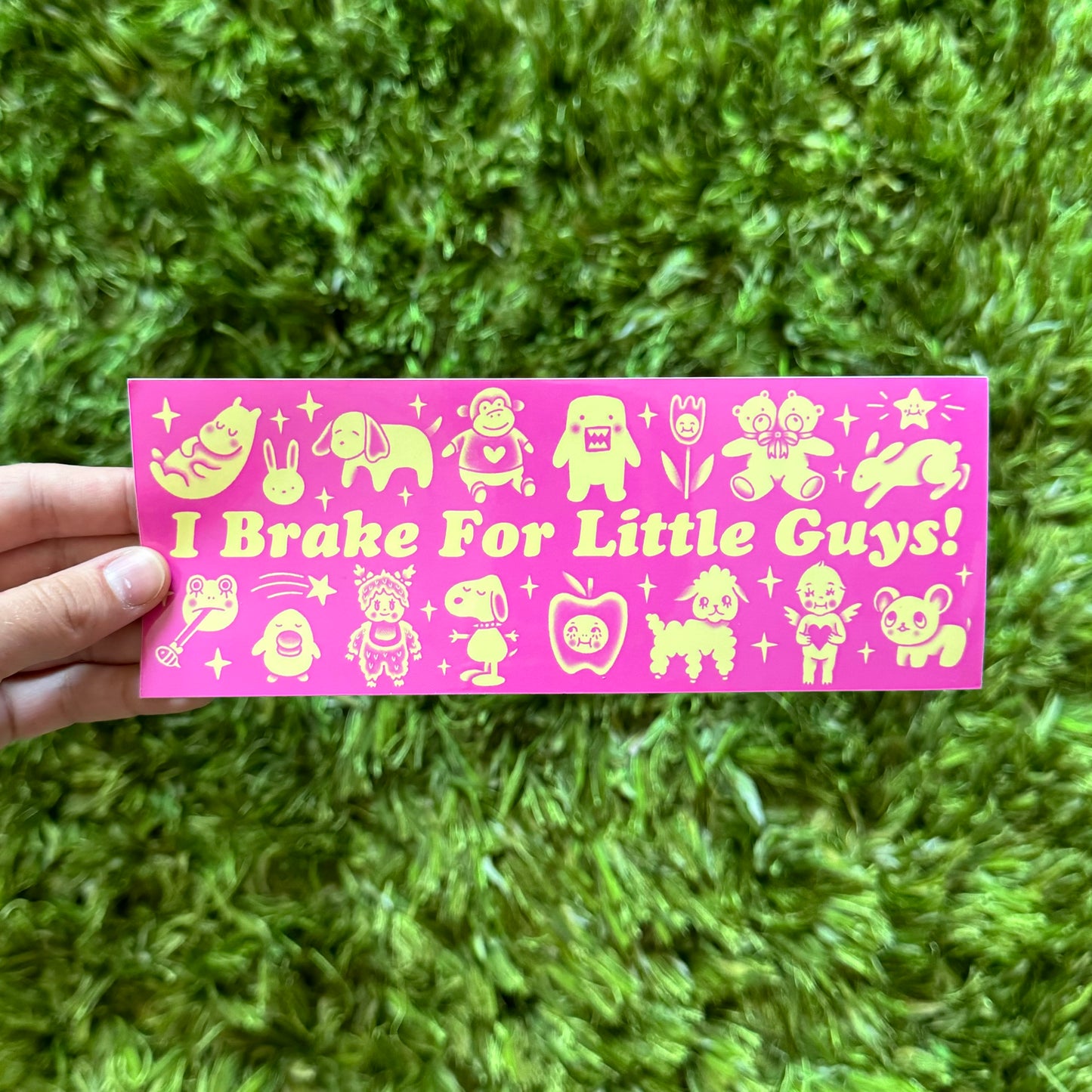 LITTLE GUYS BUMPER STICKER
