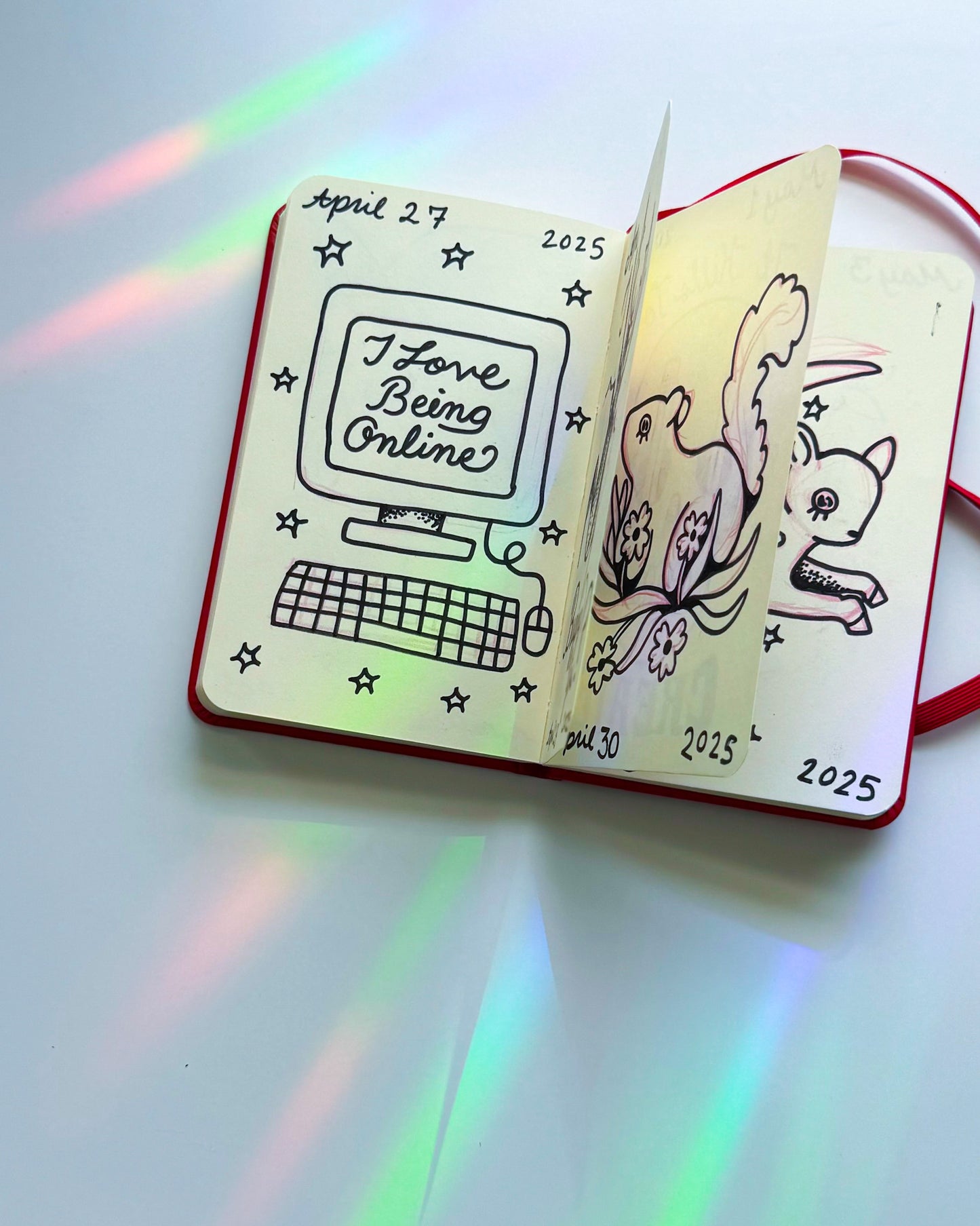 LAMP SUNCATCHER STICKER