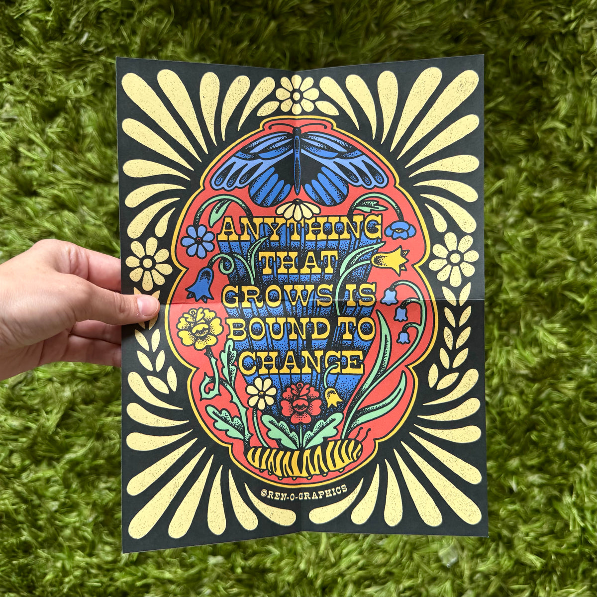 BOUND TO CHANGE FLYER PRINT