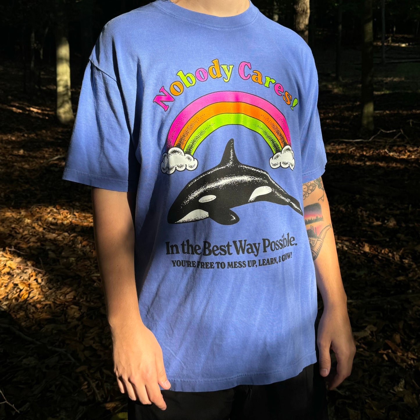 NOBODY CARES T-SHIRT