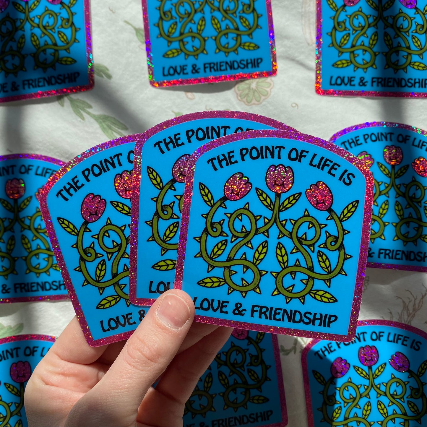 LOVE & FRIENDSHIP STICKER
