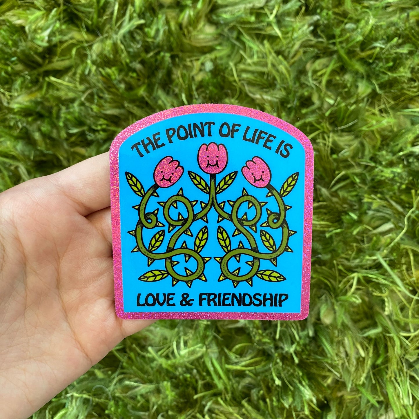 LOVE & FRIENDSHIP STICKER