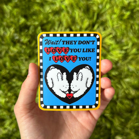 BUNNY LOVE STICKER