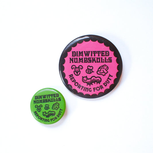 DIMWIT BUTTON