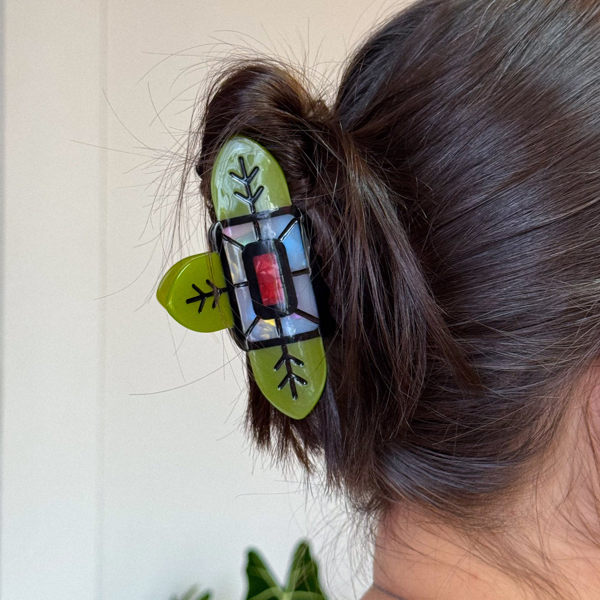 CLASSIC FLOWER CLAW CLIP