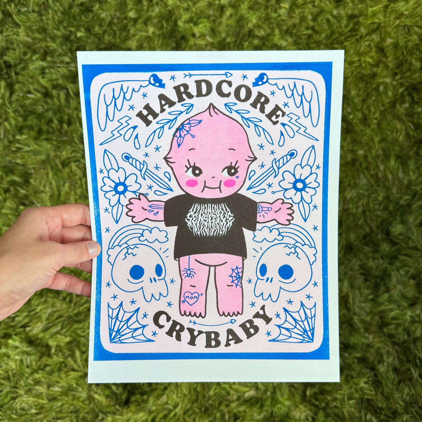 HARDCORE CRYBABY PRINT