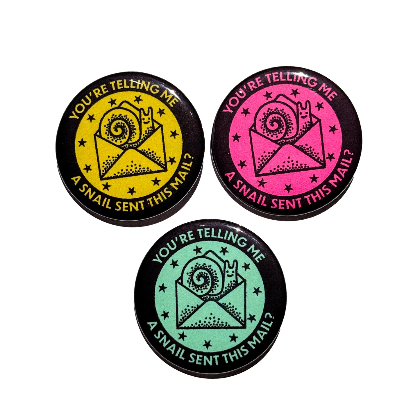 SNAIL MAIL BUTTON