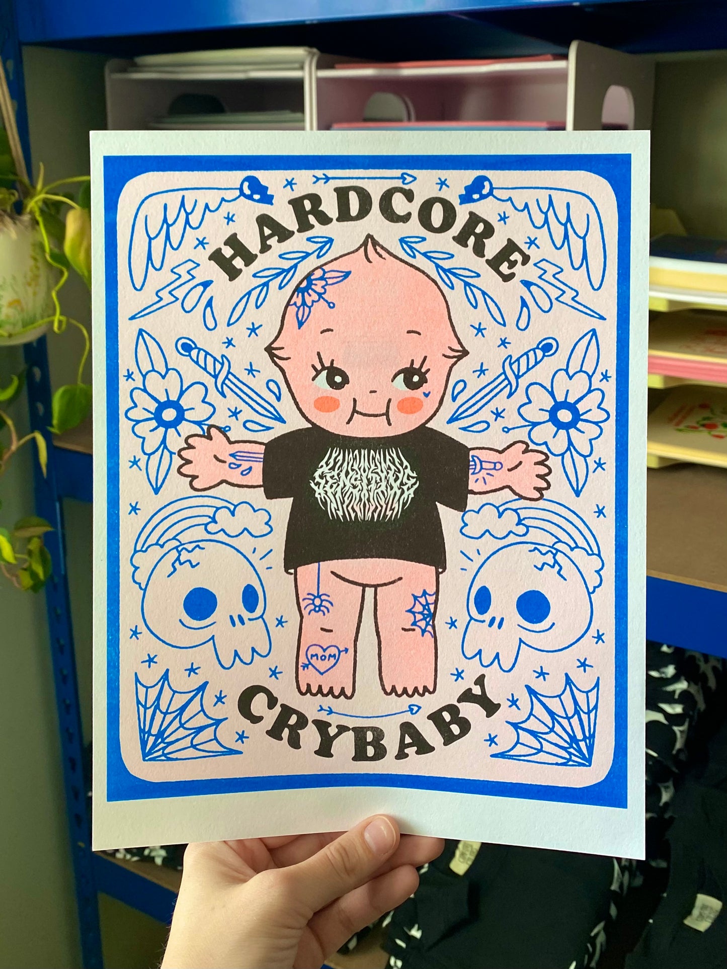 HARDCORE CRYBABY PRINT