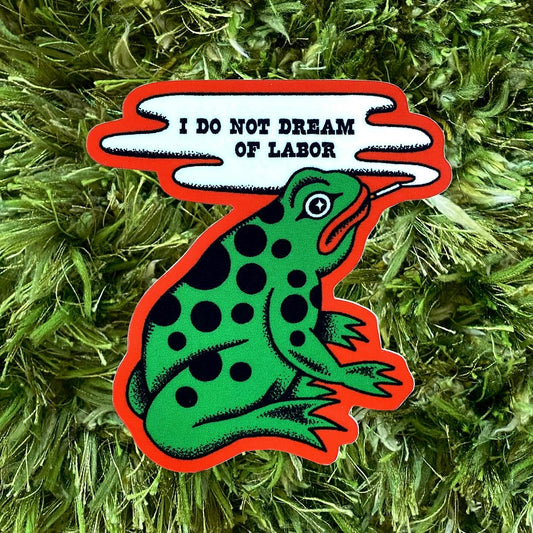 FROG STICKER