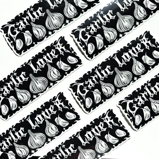 GARLIC LOVER BUMPER STICKER