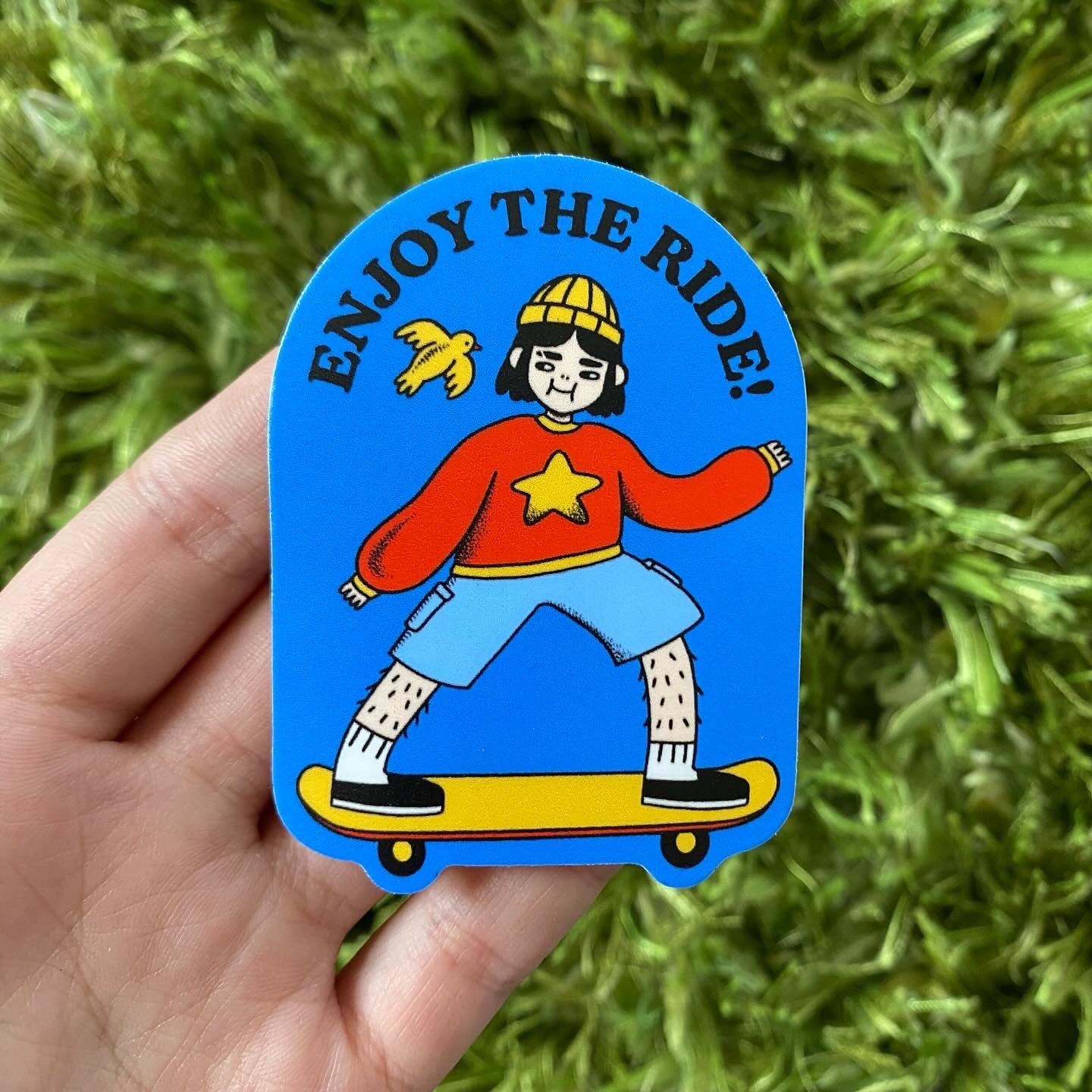 ENJOY THE RIDE STICKER