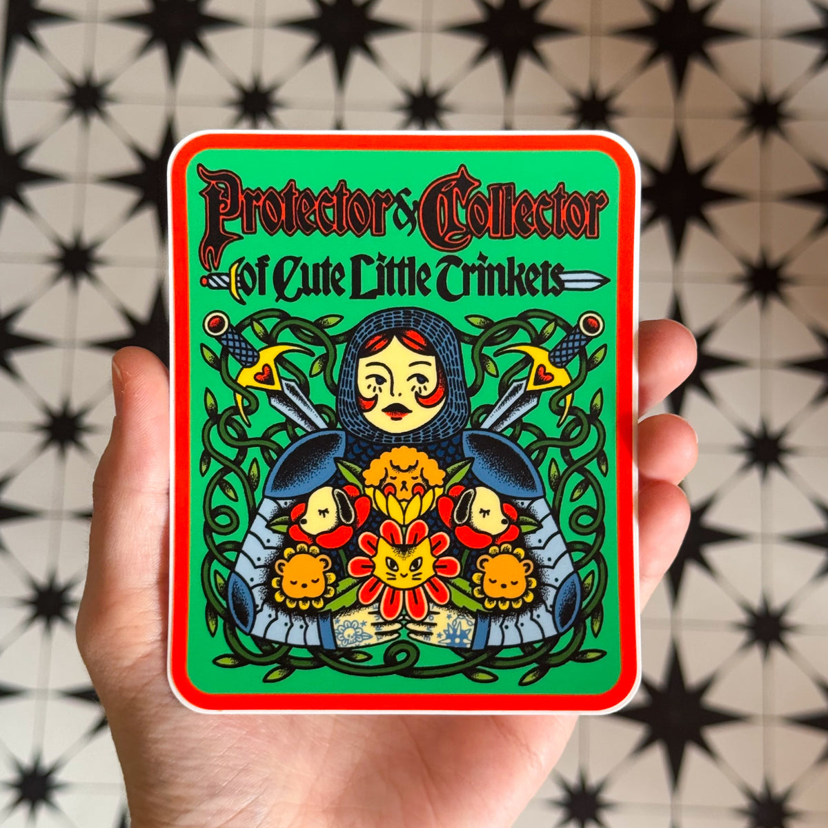 PROTECTOR OF TRINKETS STICKER