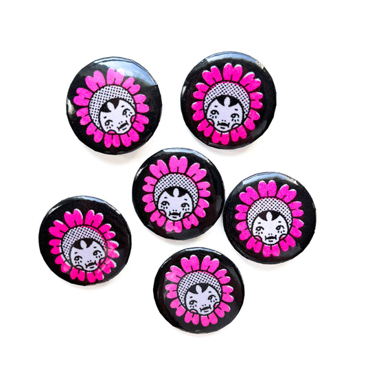 FLOWER GIRL BUTTON