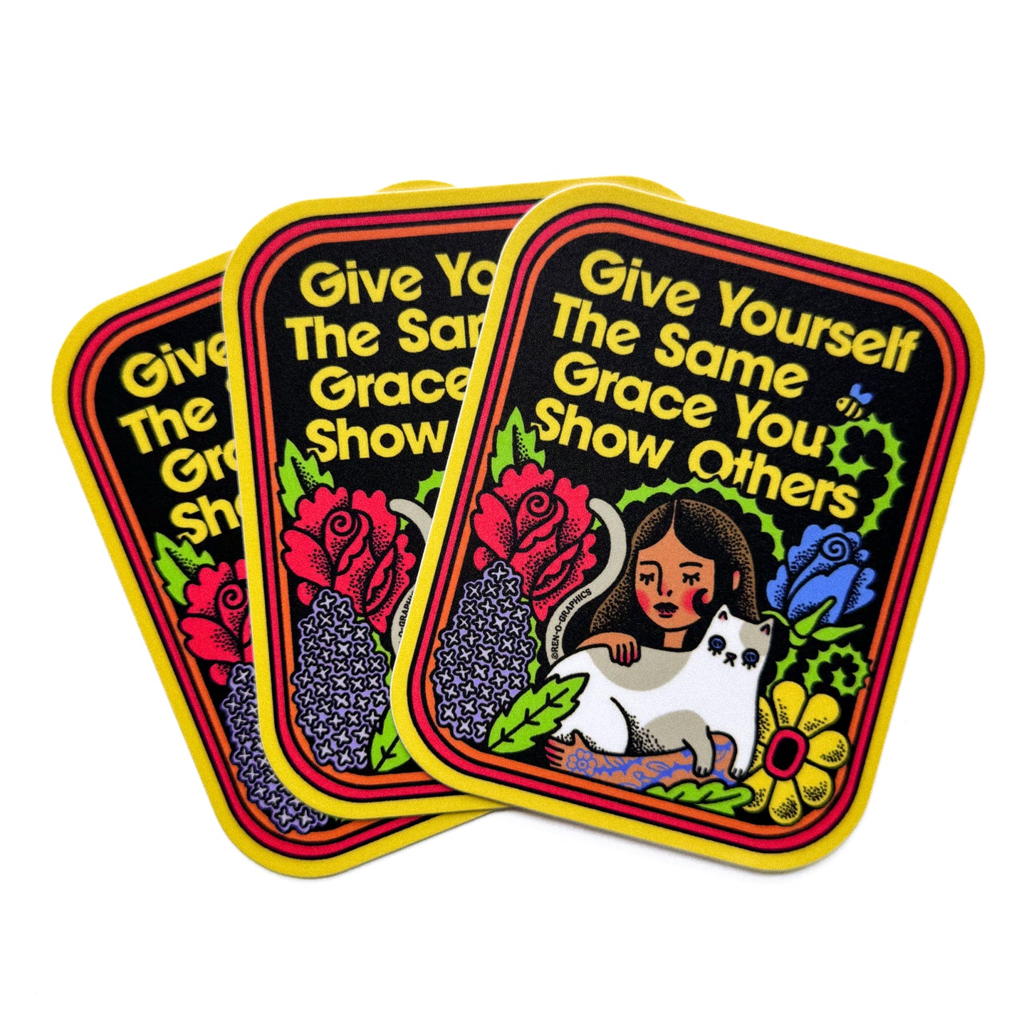 GIVE YOURSELF GRACE STICKER