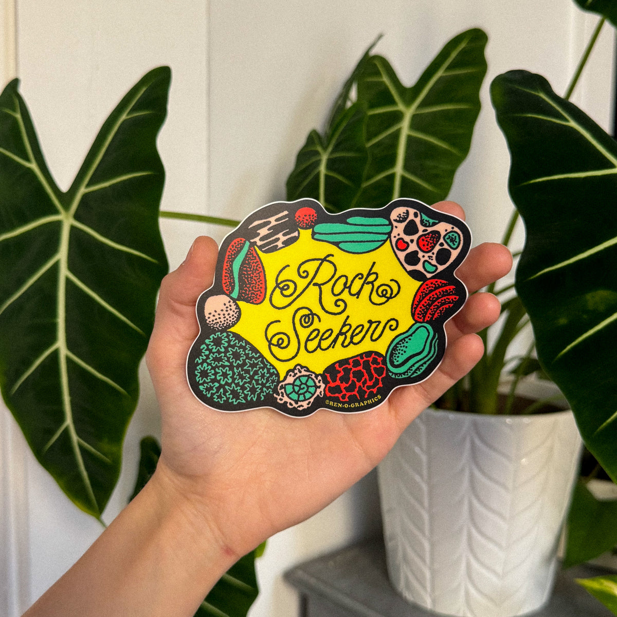 ROCK SEEKER STICKER