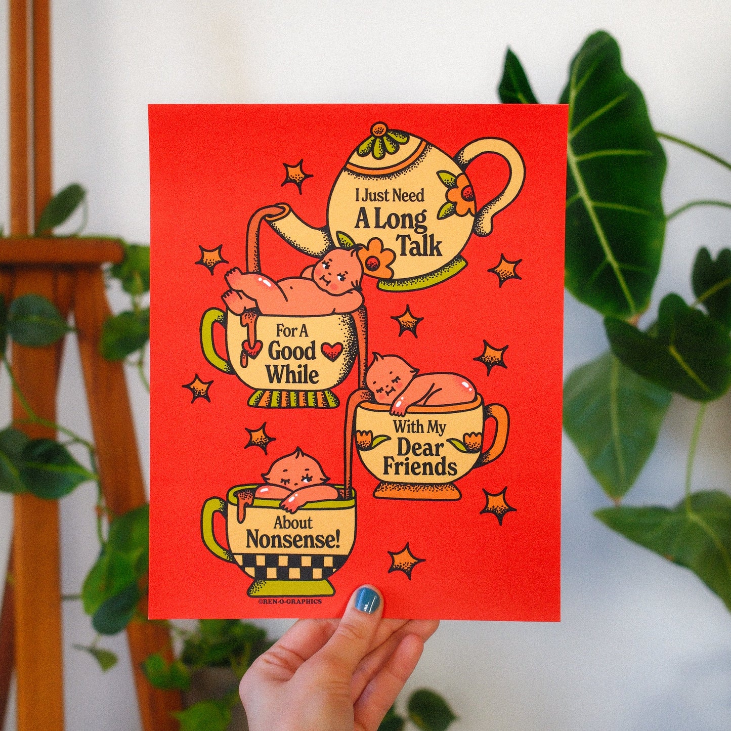 DEAR FRIENDS PRINT