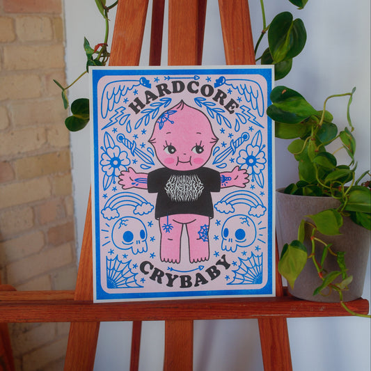 JUMBO HARDCORE CRYBABY PRINT