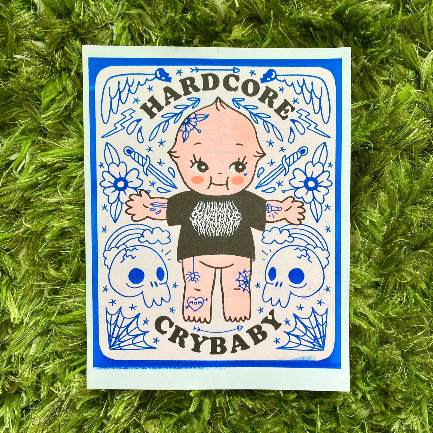 HARDCORE CRYBABY PRINT