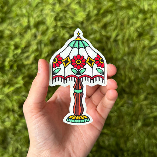 LAMP SUNCATCHER STICKER