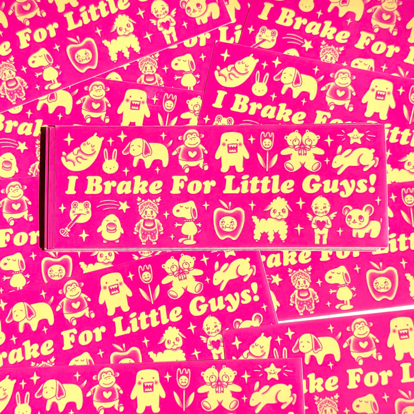 LITTLE GUYS BUMPER STICKER