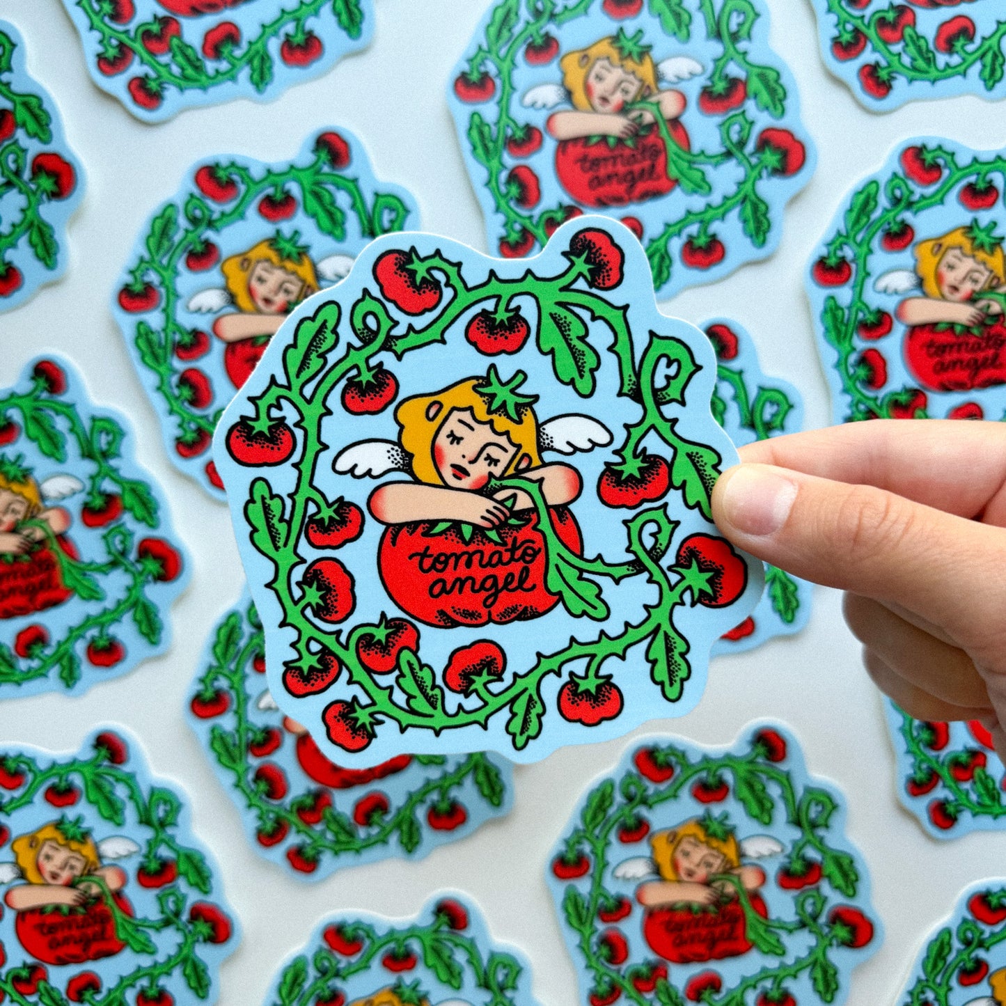 TOMATO ANGEL STICKER