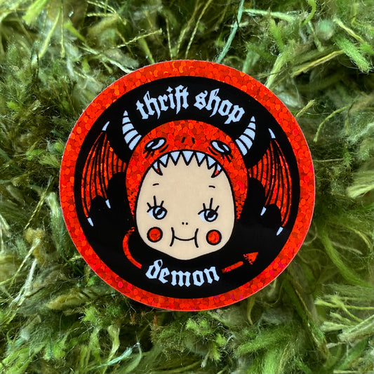 THRIFT DEMON STICKER