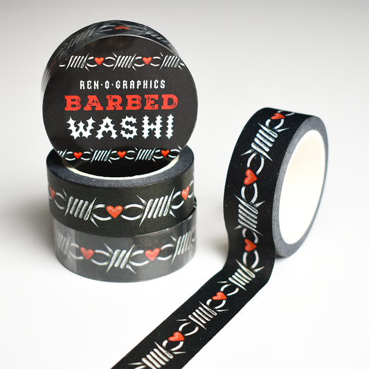 BARBED WASHI TAPE