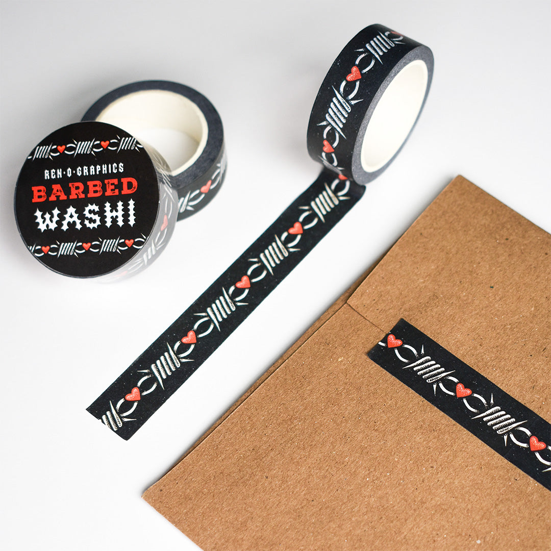 BARBED WASHI TAPE