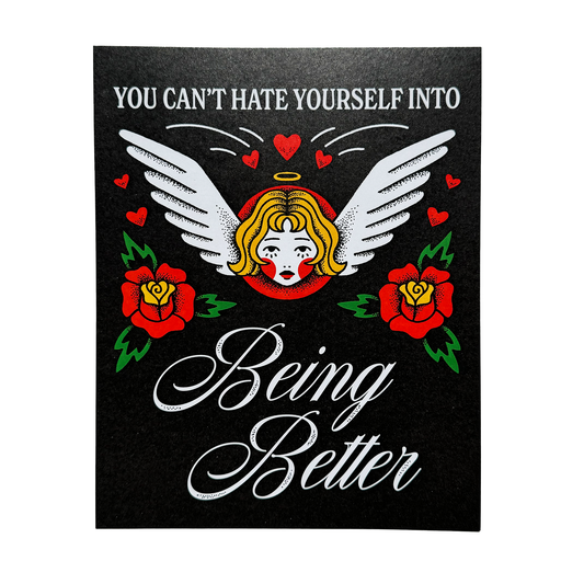 BEING BETTER ANGEL PRINT