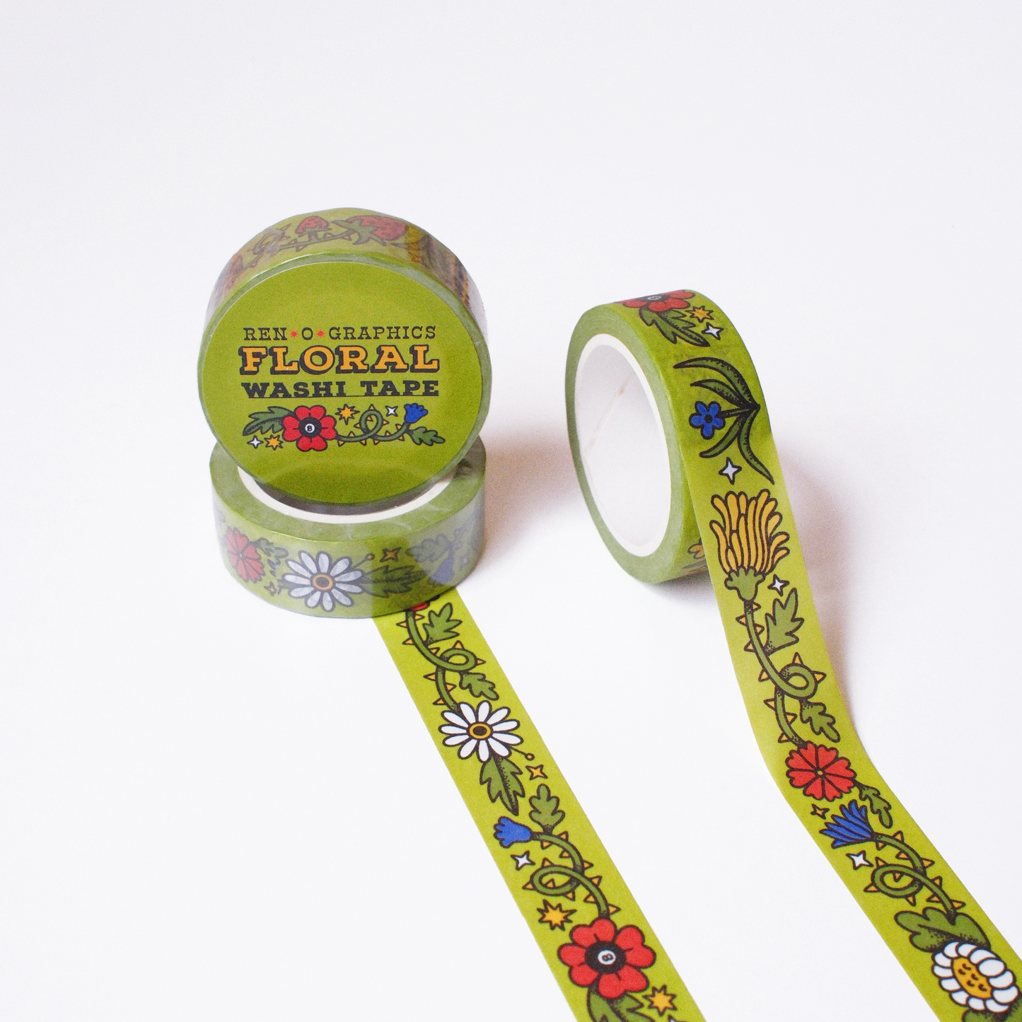 FLORAL WASHI TAPE