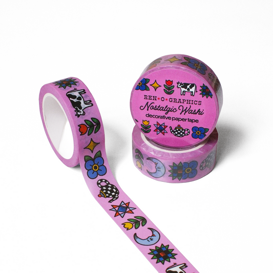 NOSTALGIC WASHI TAPE